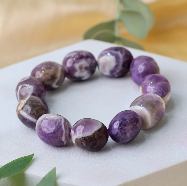 Amethyst Tumble Bracelet