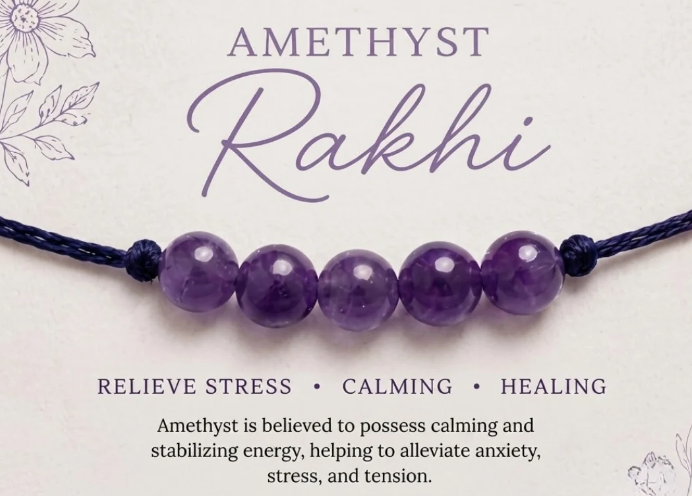 AMTHYST RAKHI