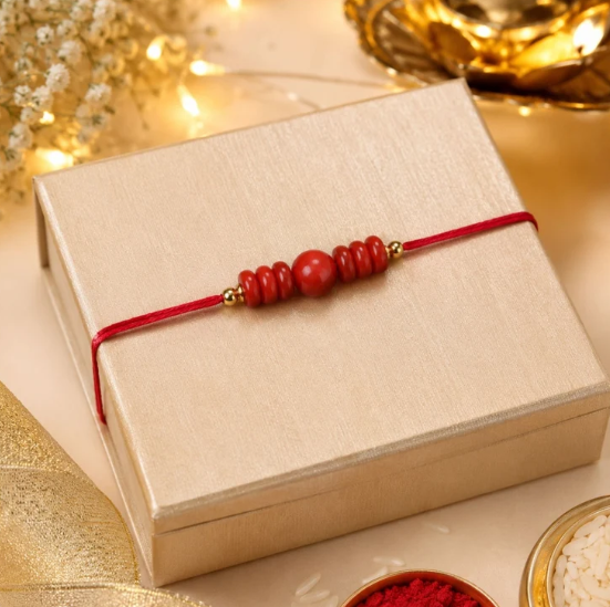 Red Jasper Rakhi