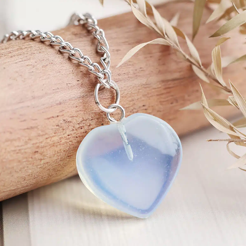 Opalite Mini Heart Shape Pendant