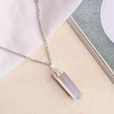 Opalite Pencil Pendant