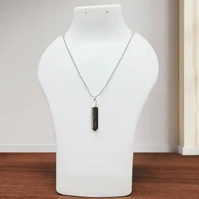 Bloodstone Pencil Pendant