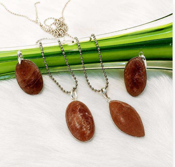 Strawberry Quartz Pendant