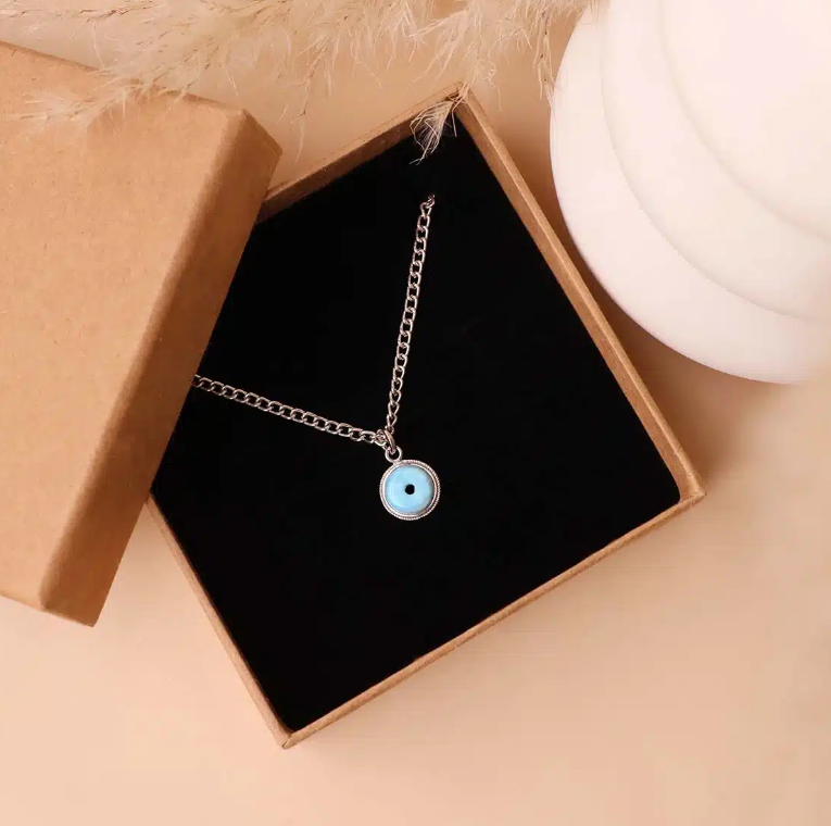 Larimar Donut Pendant