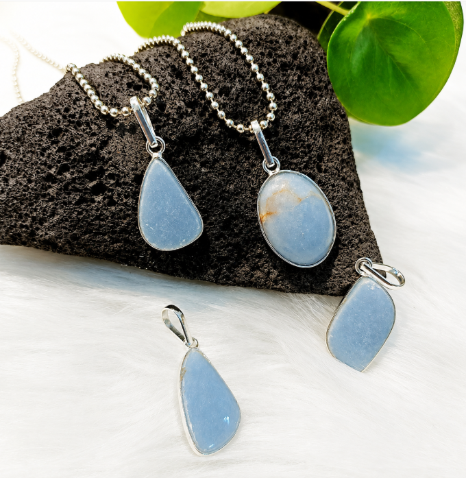 Angelite Pendant