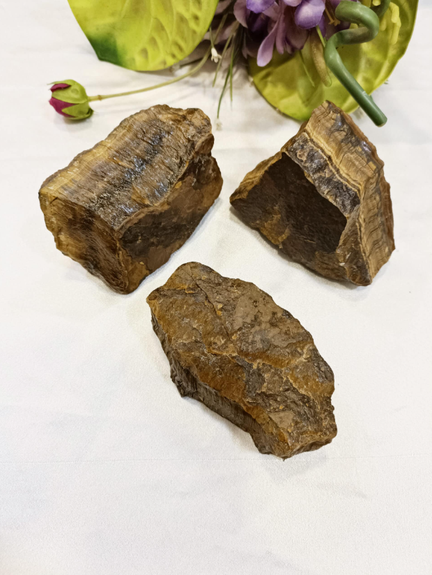 Premium Golden Tiger Eye Raw Stone