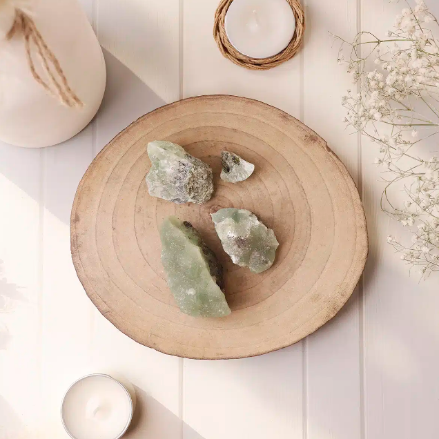 Prehnite Raw Stone