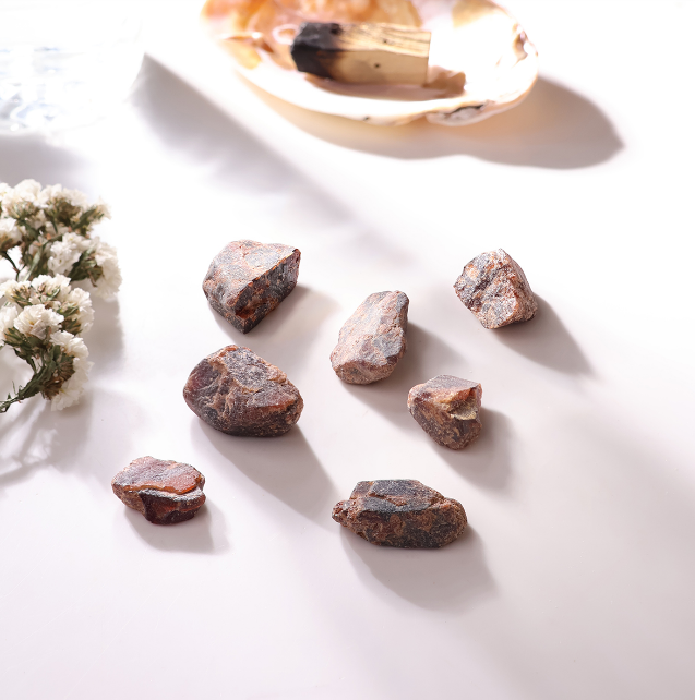 Hessonite Raw Stone