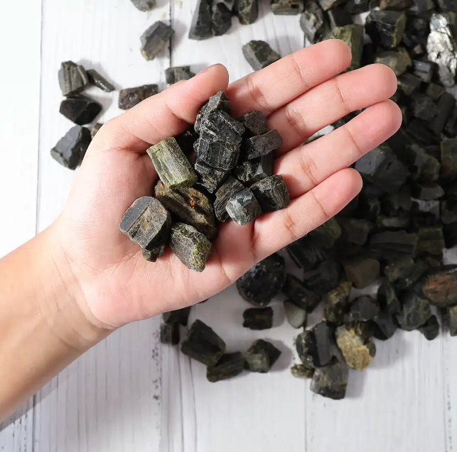 Green Tourmaline Raw Stone