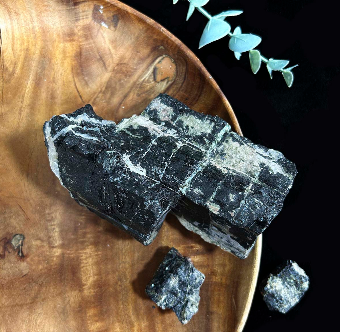 Black Tourmaline Raw Stone
