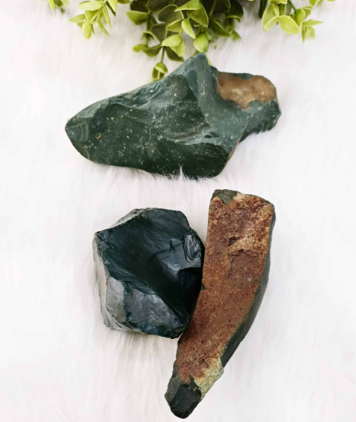 Premium Bloodstone Raw Stone