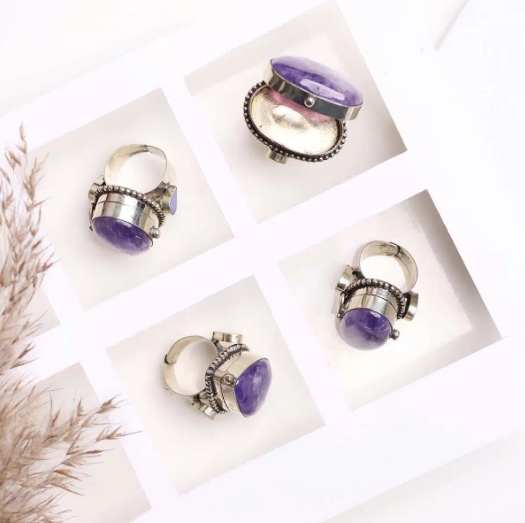 Amethyst Wish Ring