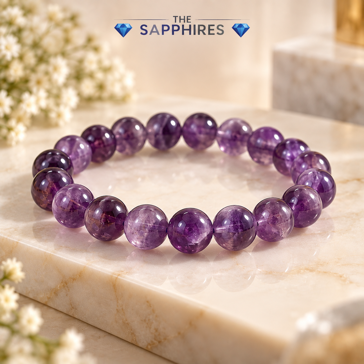 AMETHYST BRACELET FOR WOMEN – CALM & FOCUS