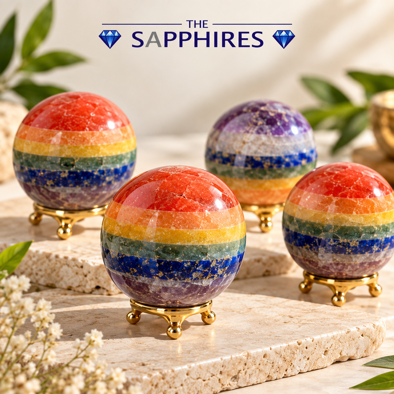 7 SEVEN CHAKRA SPHERE/ BALL